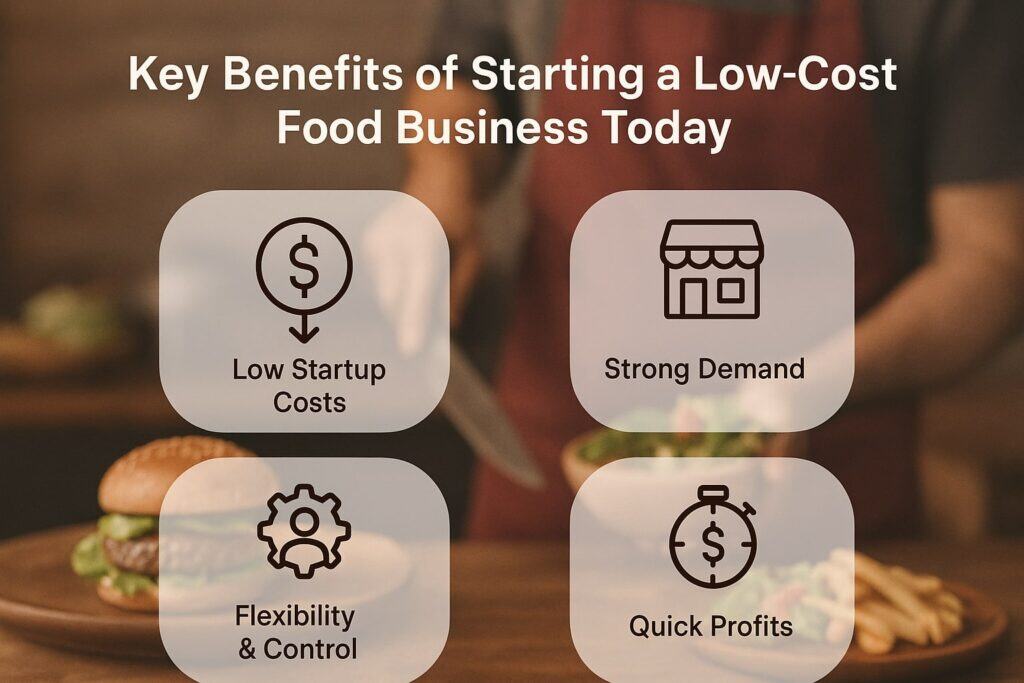 Key Benefits of Starting a Low-Cost Food Business Today