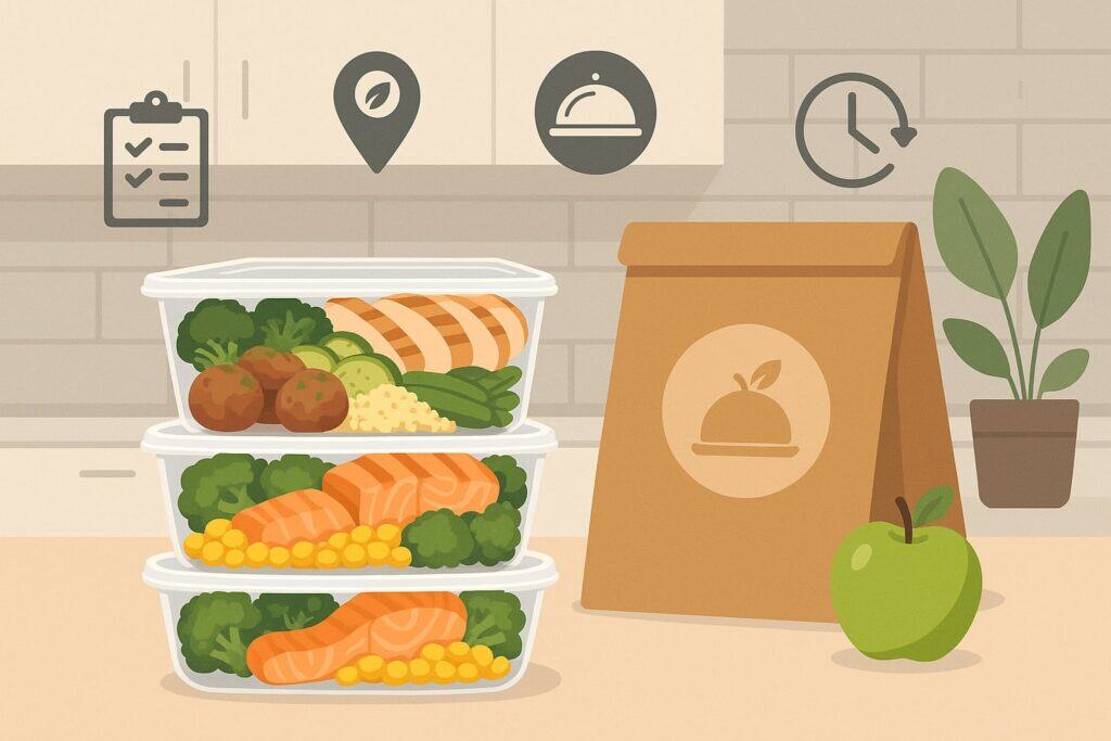 Meal Prep and Healthy Food Delivery Service