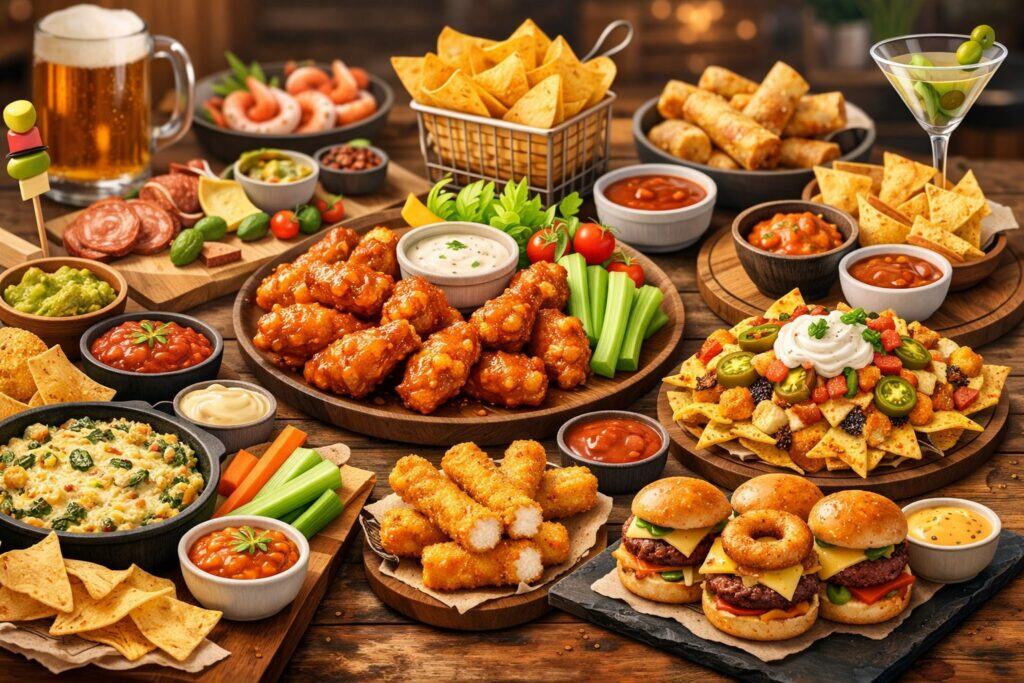 Appetizers and Shareables That Print Margin