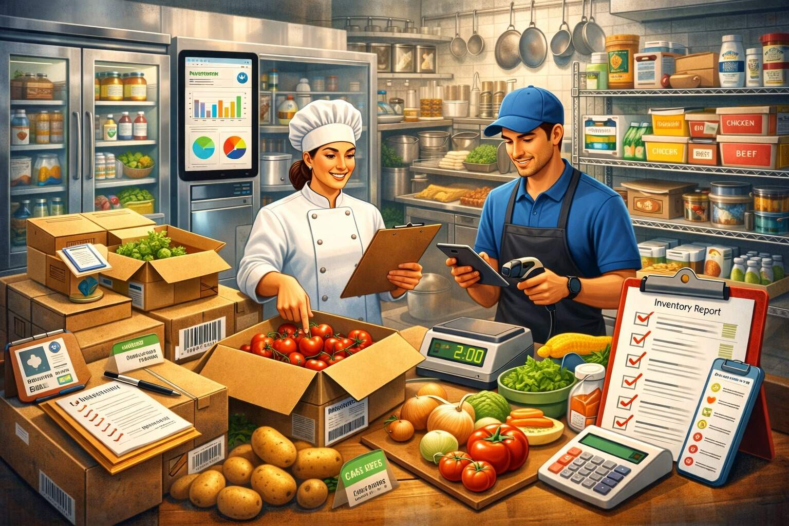 How to Manage Inventory in a Restaurant Kitchen