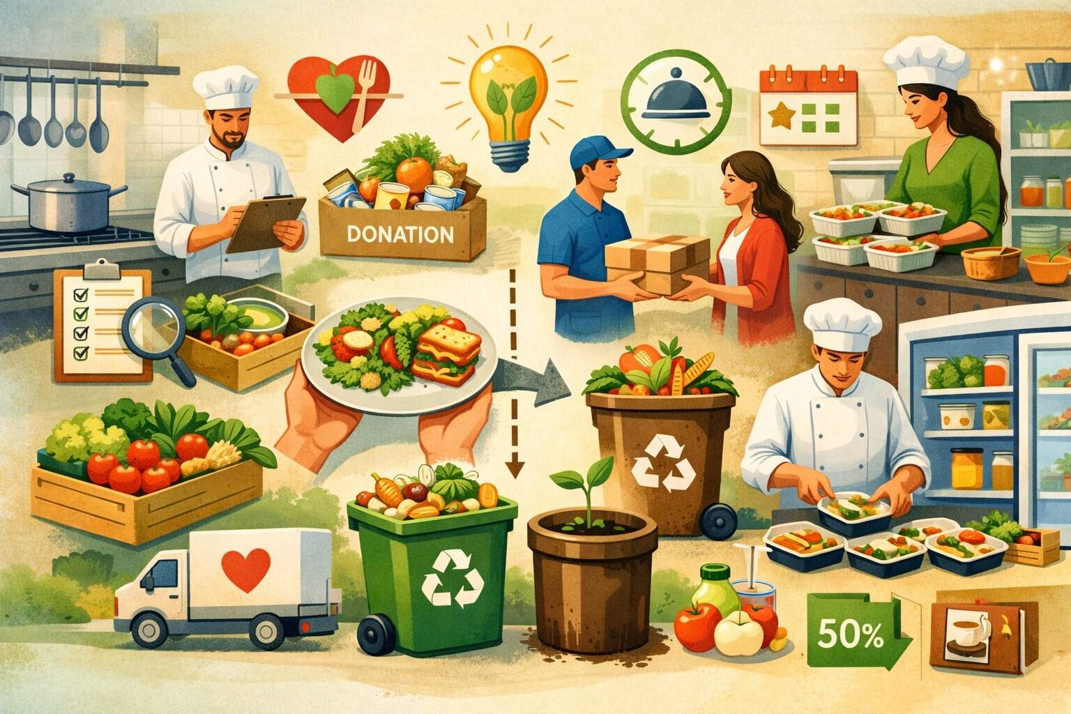 How to Reduce Food Waste in Your Food Business