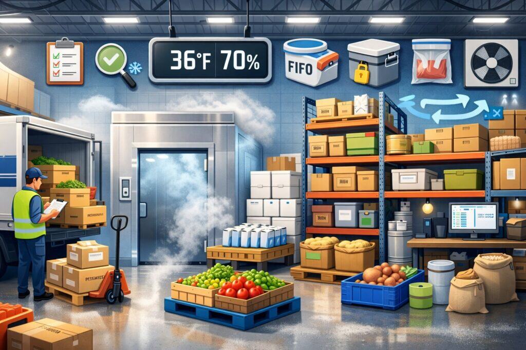 Receiving and Storage Systems That Prevent Spoilage Before It Starts