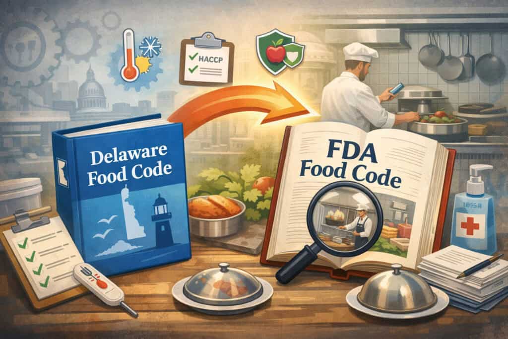 Delaware Food Code foundation and the shift toward newer FDA Food Code editions