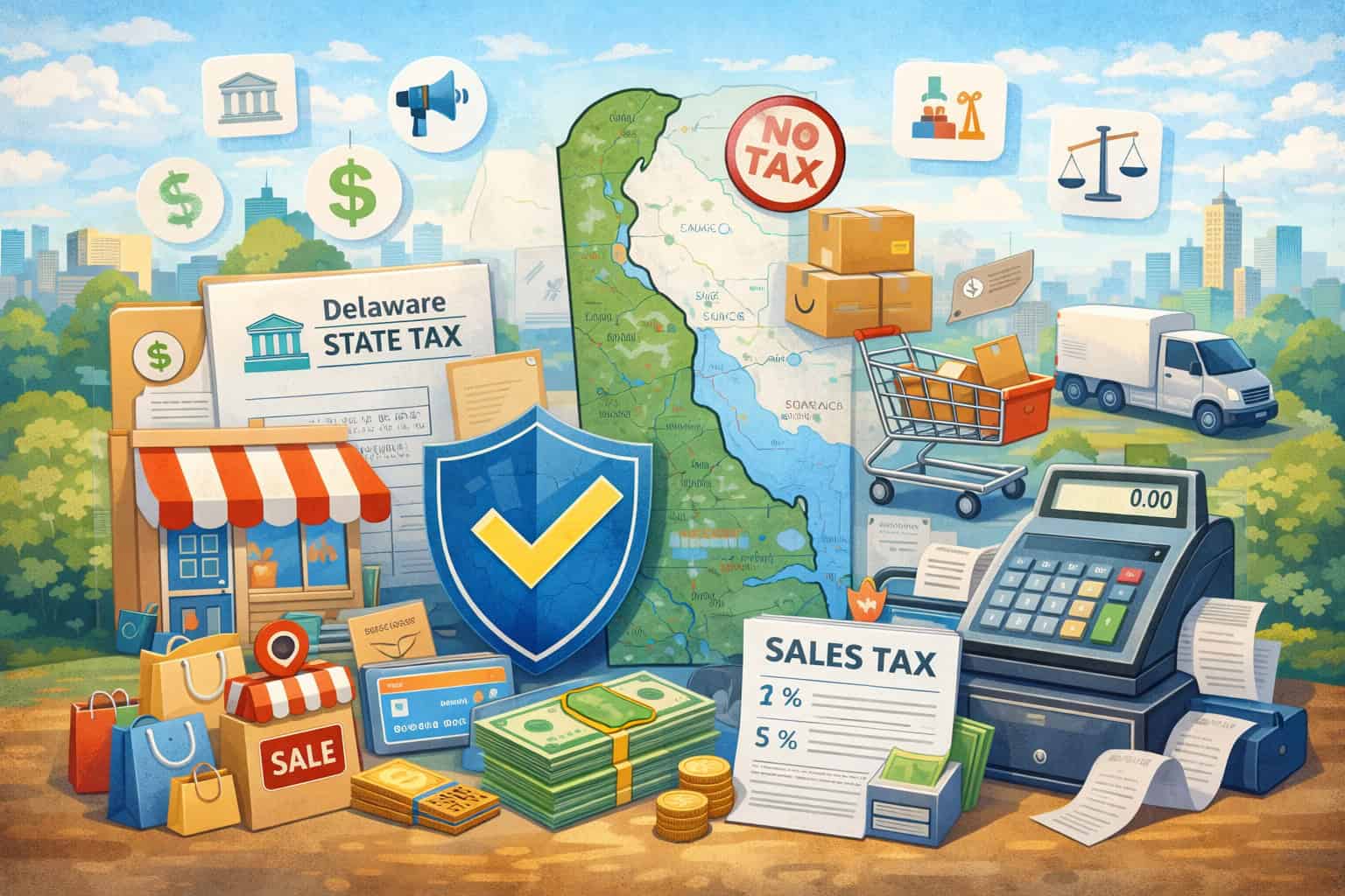 Delaware Sales Tax Rules: What Retailers Must Know (2026 Updated Guide)