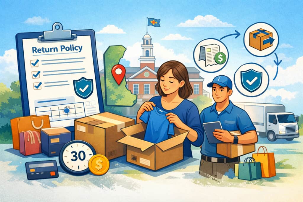 Drafting a compliant Delaware return policy that customers understand