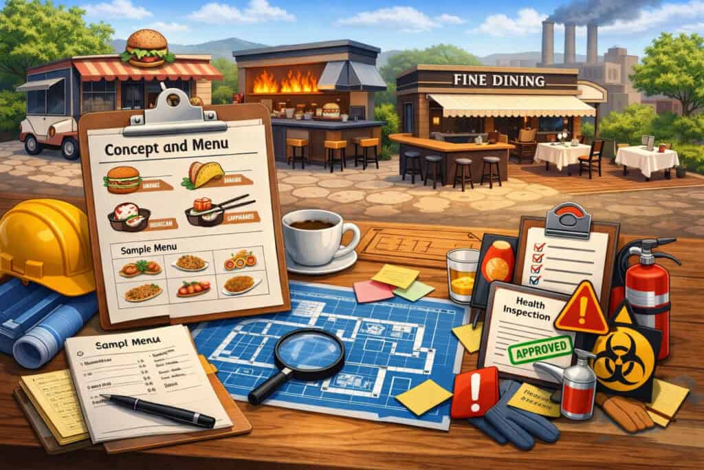 Step 1: Choose Your Concept and Menu (Because Permits Follow Risk)