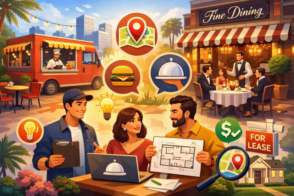 Step 1: Choose Your Restaurant Concept and Confirm the Location is Eligible