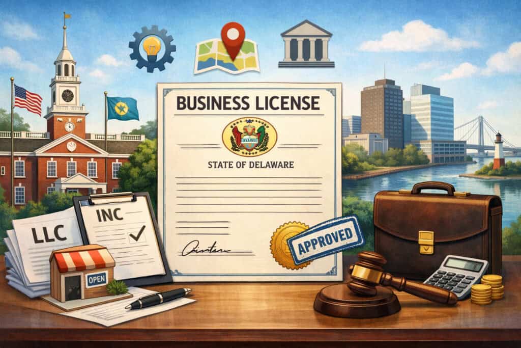Step 2: Form the Business and Get the Delaware Business License