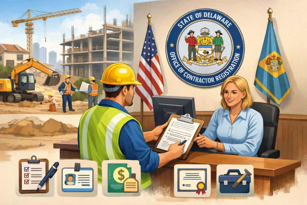 Step 3: Register With the Delaware Office of Contractor Registration (If You Perform Construction Services)