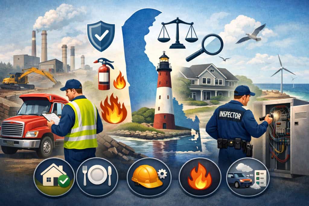 Understanding Delaware’s inspection authority and what inspectors enforce