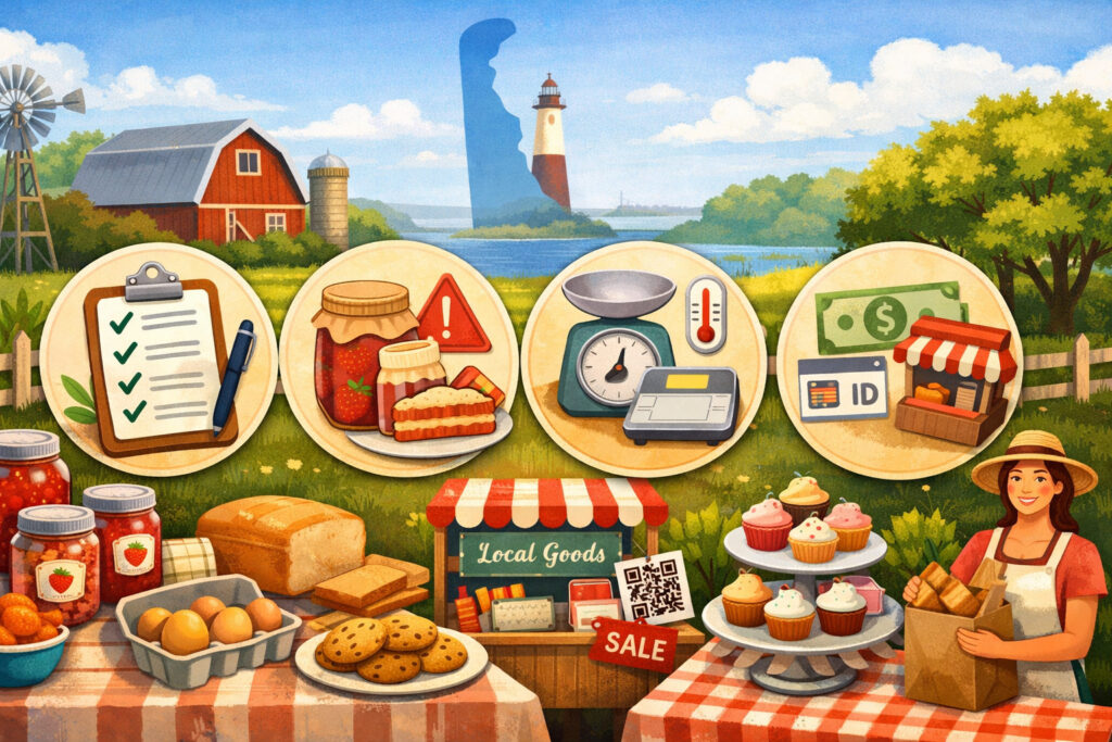 Delaware cottage food regulations in 2026: the rules that matter most (quick snapshot)