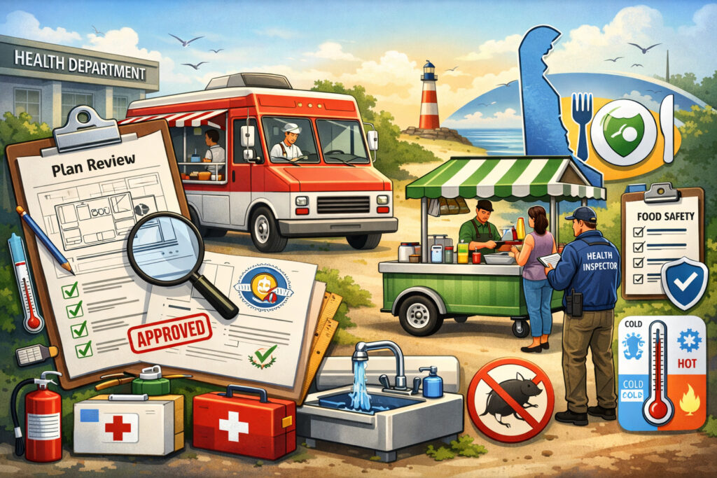 Health Department Permits, Plan Review, and the Delaware Food Code (Mobile Units)