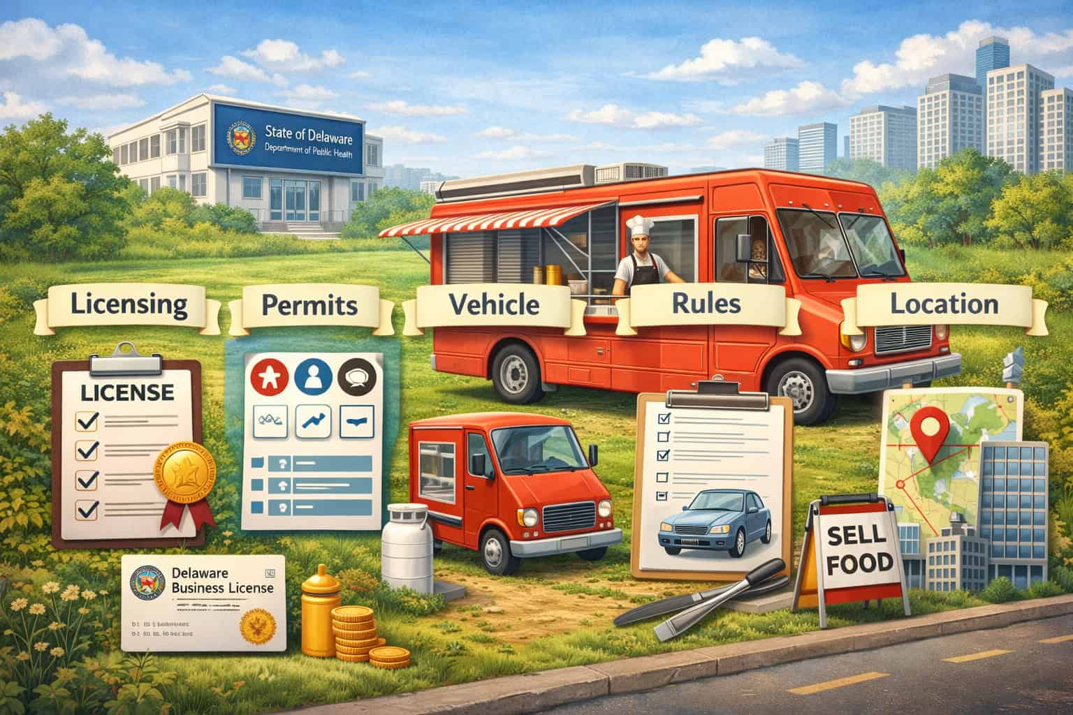How to Open a Food Truck in Delaware (2026 Step-by-Step Guide)