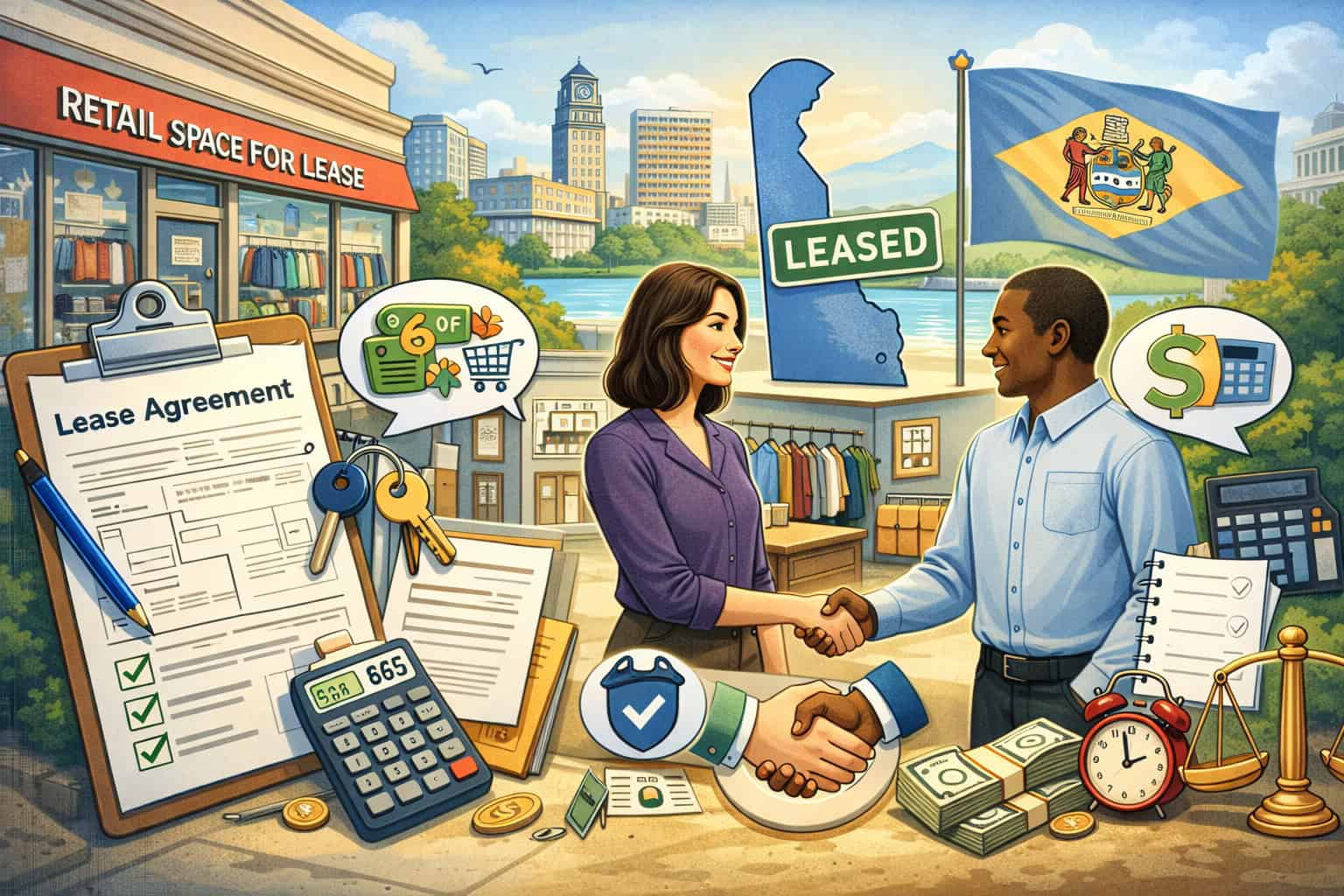 Retail Lease Agreements in Delaware: What to Know (Tenant-Friendly Guide for 2026)