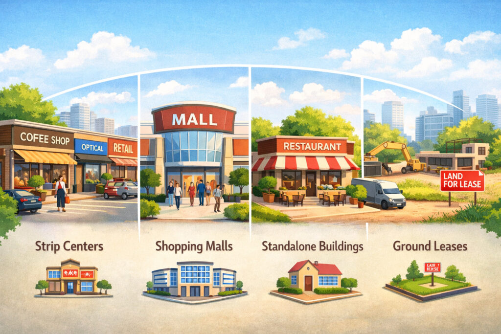 Types of retail leases you’ll see in Delaware